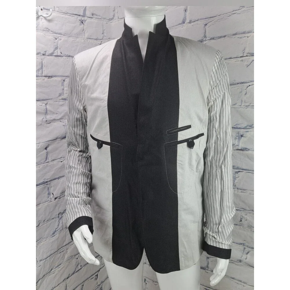 Hugo Boss Men's Sport Coat Blazer 3/2 Roll Jacket Denim Regular Fit Casu 42R